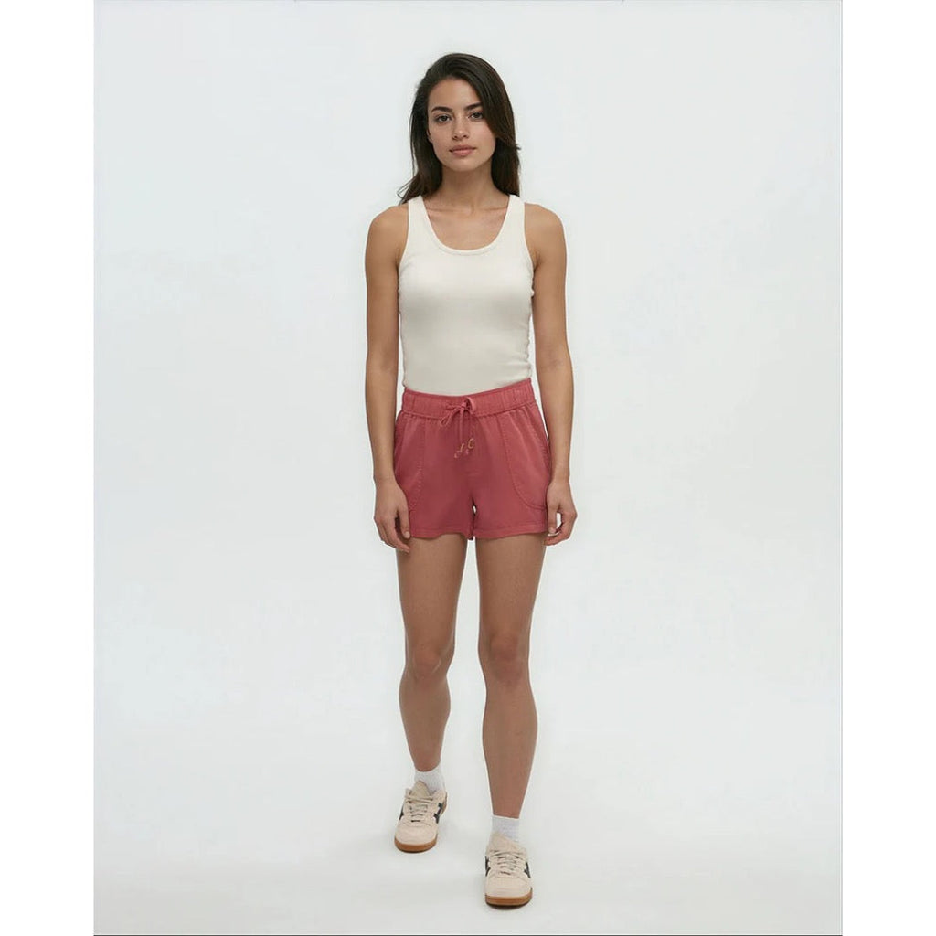 TENTREE - TENCEL INSTOW SHORT | Rosewood