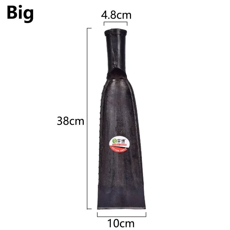 1Pcs Pit Digging Shovel Hand-forged Artifact Tool For Digging Tree Planting Soil Sample Digging Shovel Electric Pole Hole Shovel
