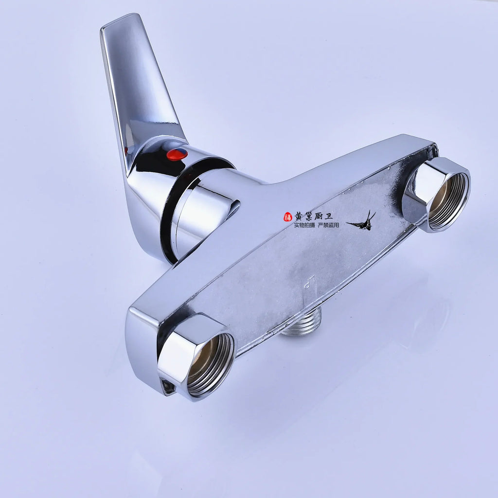 Brass Shower Faucet Mixer Valve Set with Shower Head and Hidden Switch for Bathroom Hot and Cold Water Tap  Bath