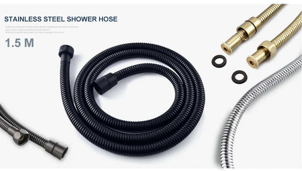 Brass Bidet Faucet 304Stainless Steel Portable Toilet Bidet Sprayer Set Toilet Faucet Hygienic Shower Hot Cold Water Shoer Head