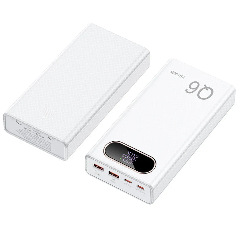 Best PD100W Fast Charging Power Bank DIY Kit 20V 5A 6x 21700 Battery Pack Portable Customizable No Soldering Easy to Assemble