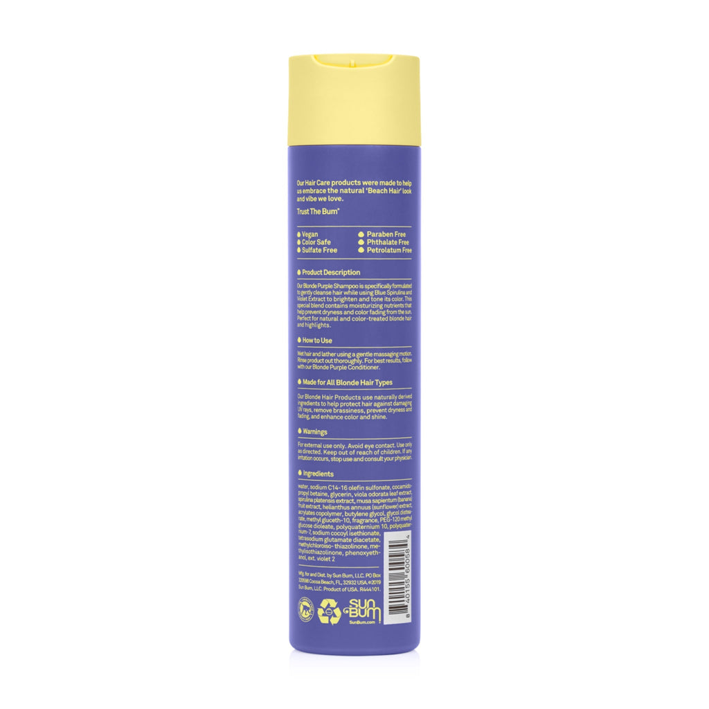 SUN BUM - Hair Care | Blonde Purple Shampoo