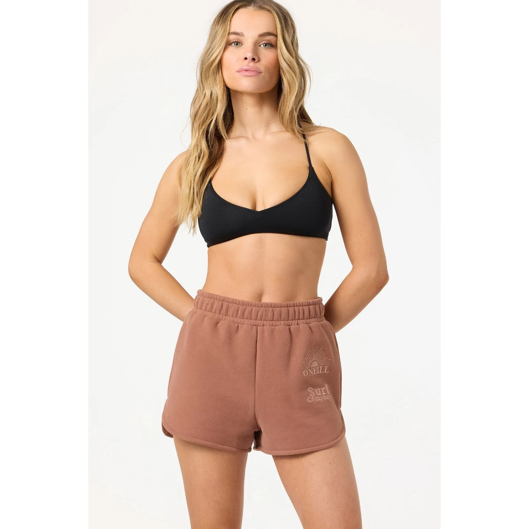ONEILL - CHORE BREAK SCALLOP FLEECE SHORT | Carob Brown