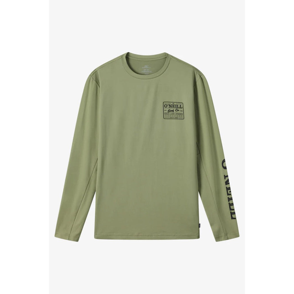 ONEILL - BLOCK UPF LONGSLEEVE TEE | Oil Green
