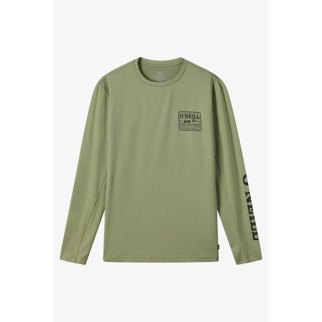 ONEILL - BLOCK UPF LONGSLEEVE TEE | Oil Green