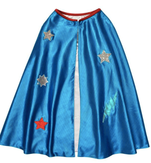 Blue Superhero Cape Dress Up