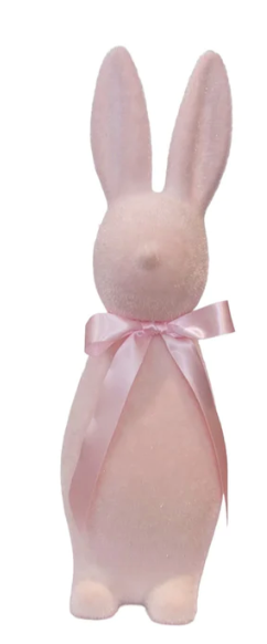 Medium Flocked Bunnies - Bright & Pastel