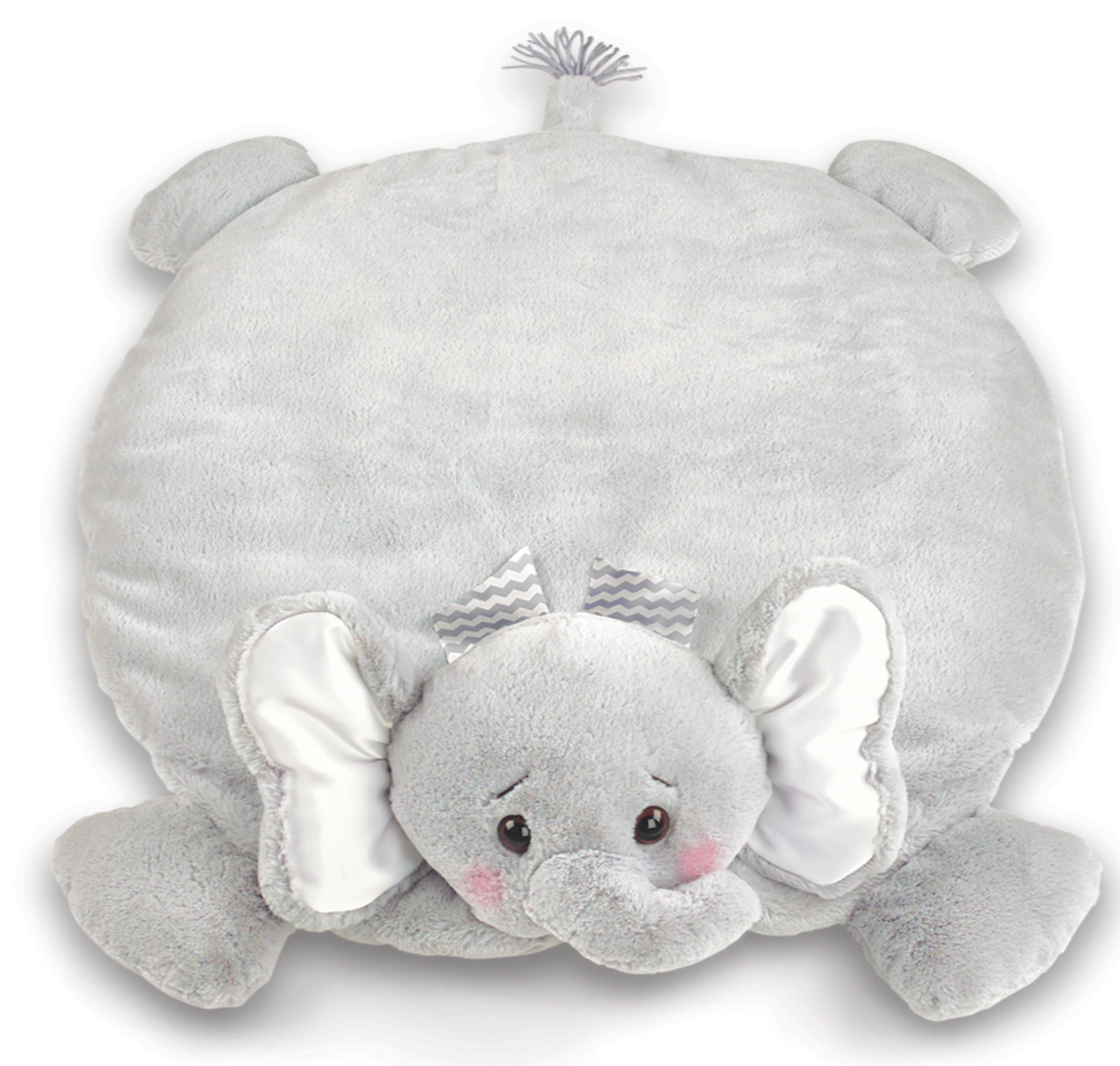 Lil’ Spout Gray Elephant Belly Blanket