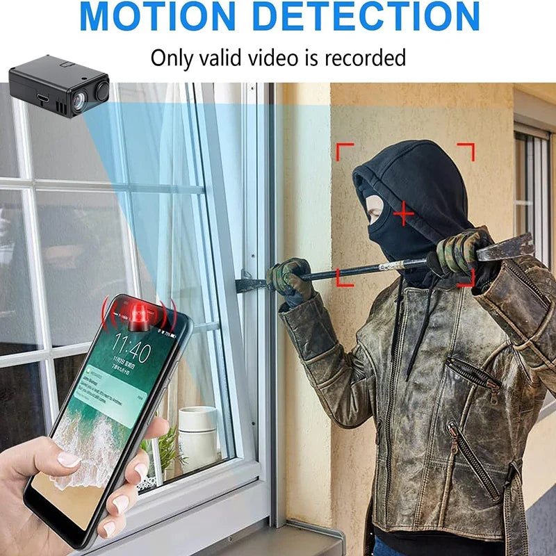 4K Camera WiFi Wireless Remote Monitor Remote Security Detecting Camcorders Security Protection Indoor Real-Time Surveillance