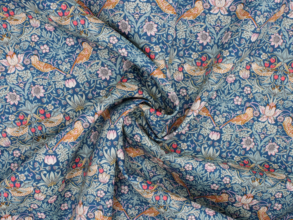 Classic Knot Headband - Liberty Strawberry Thief P Print