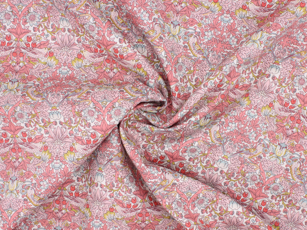 Classic Knot Headband - Liberty Strawberry Thief Spring C Print