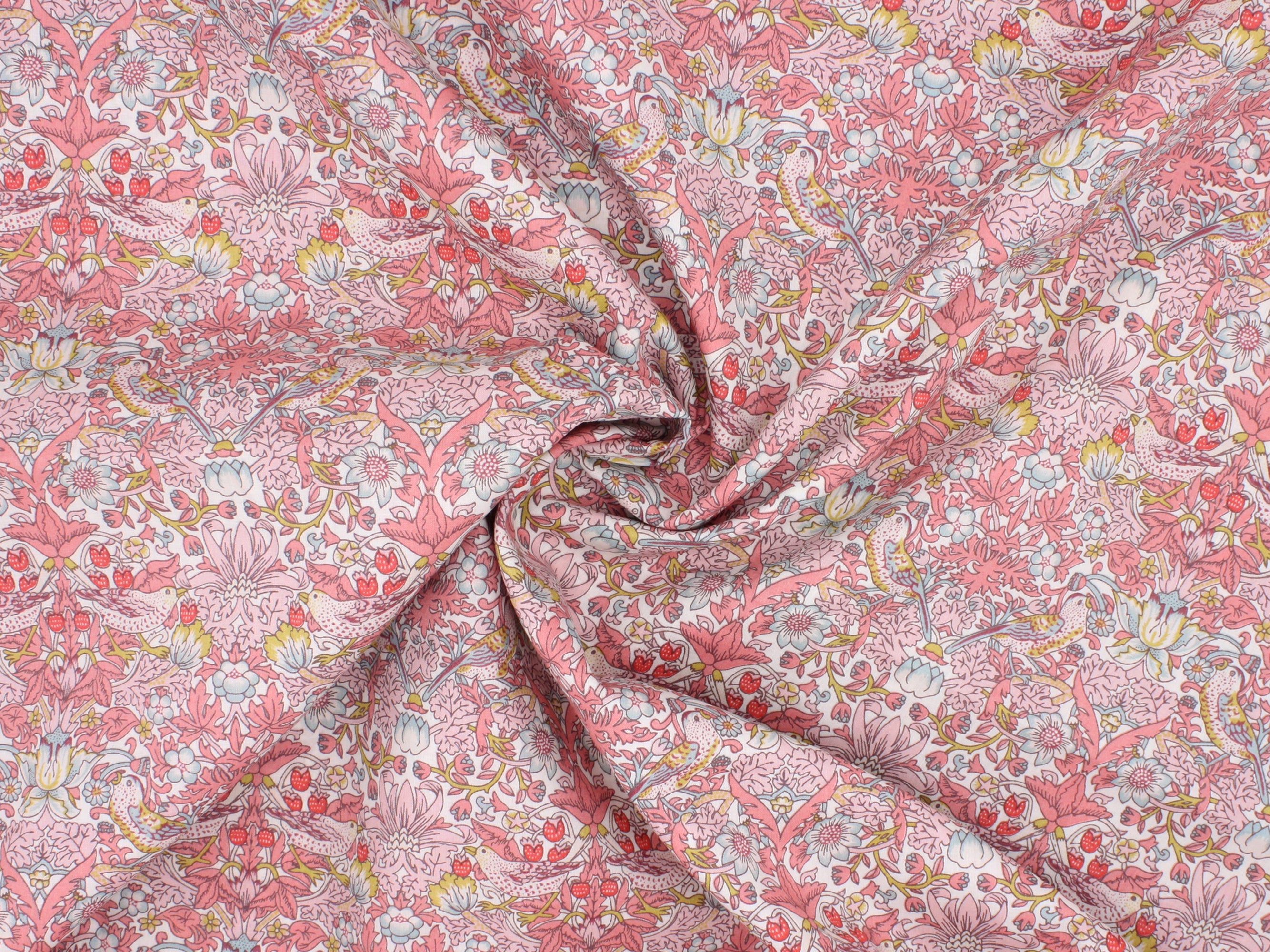 Classic Knot Headband - Liberty Strawberry Thief Spring C Print