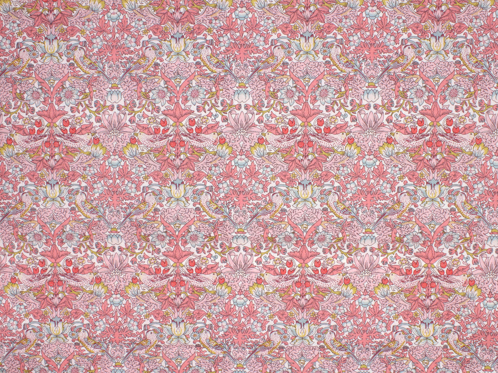 Scrunchie - Liberty Strawberry Thief Spring C Print