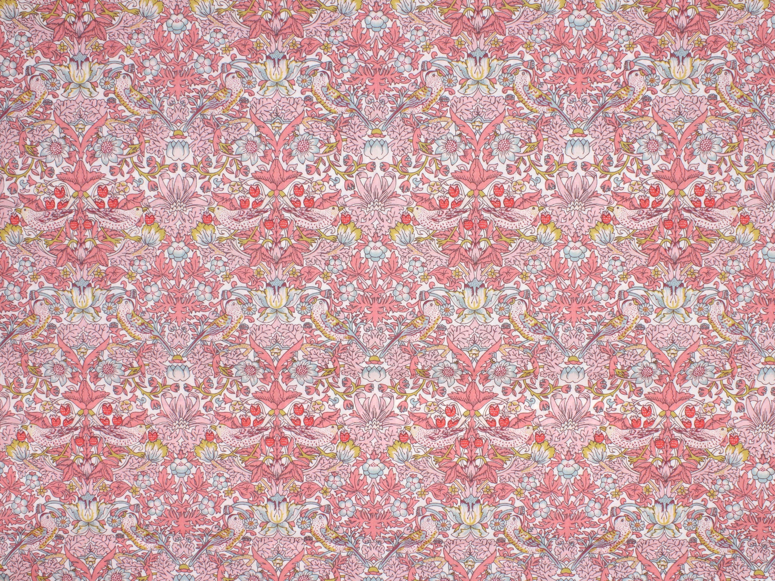 Scrunchie - Liberty Strawberry Thief Spring C Print