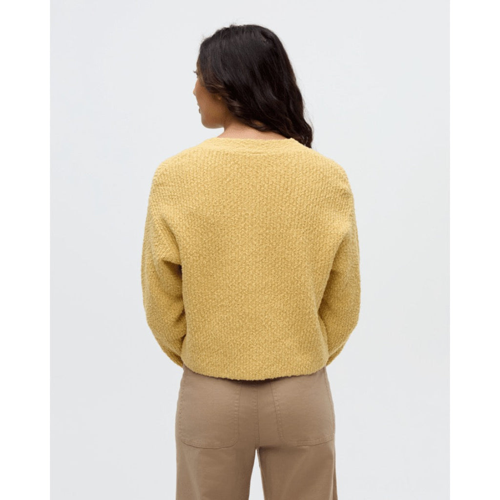 TENTREE -  POPLAR CARDIGAN | Dusk Yellow