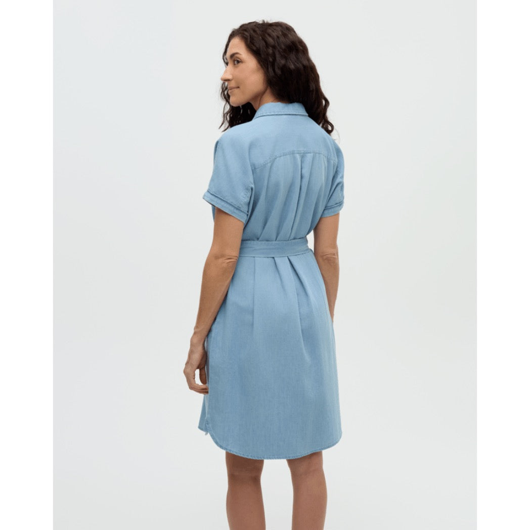 TENTREE - TERN DRESS | Light Wash