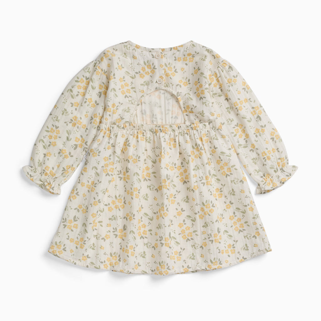 Floral Muslin Dress