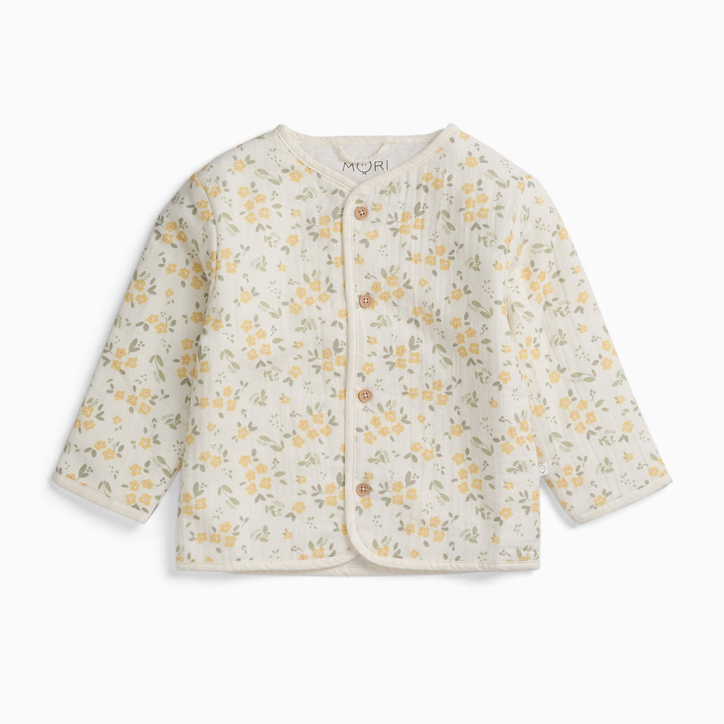 Floral Muslin Padded Jacket