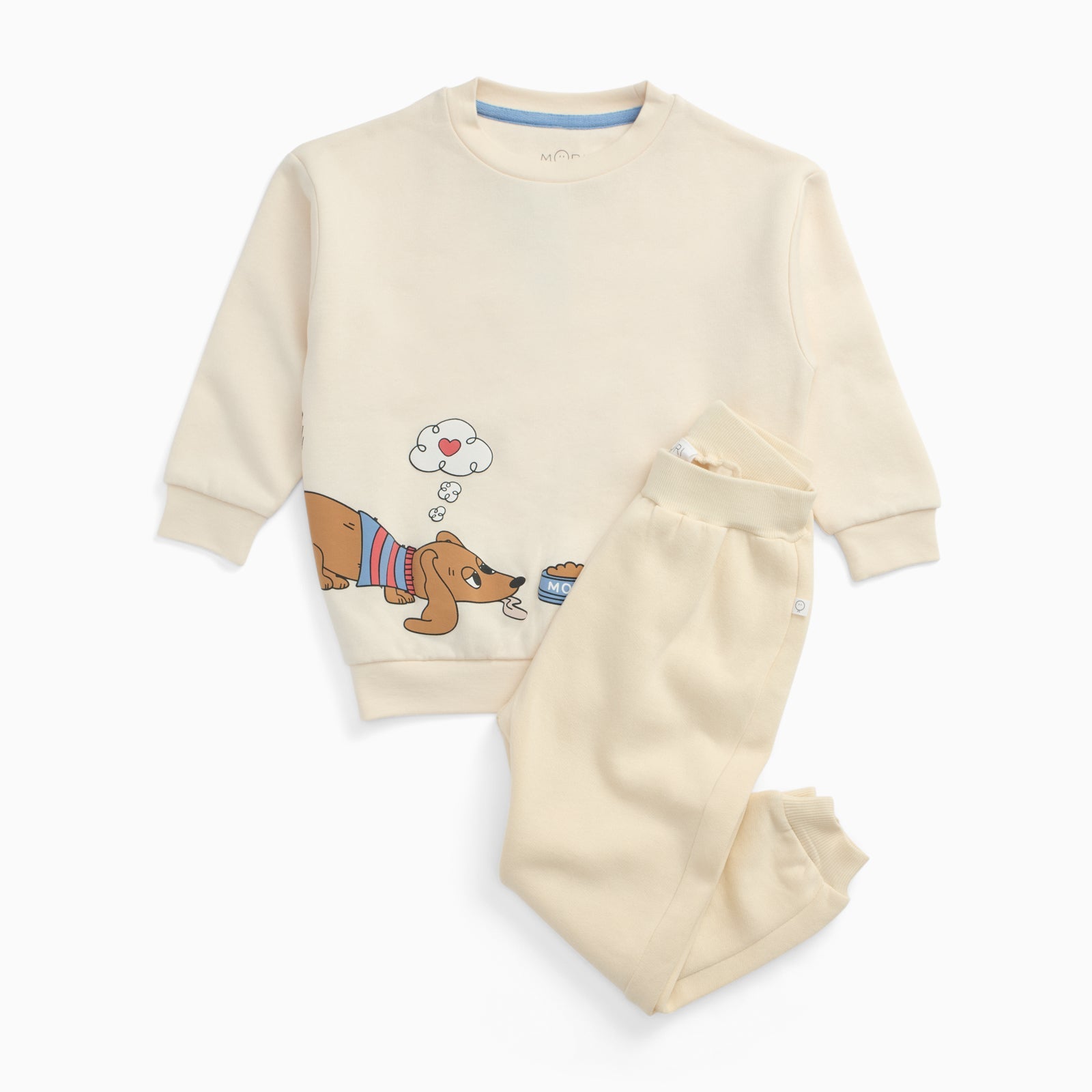 Daydreaming Dog Sweatshirt & Joggers Outfit