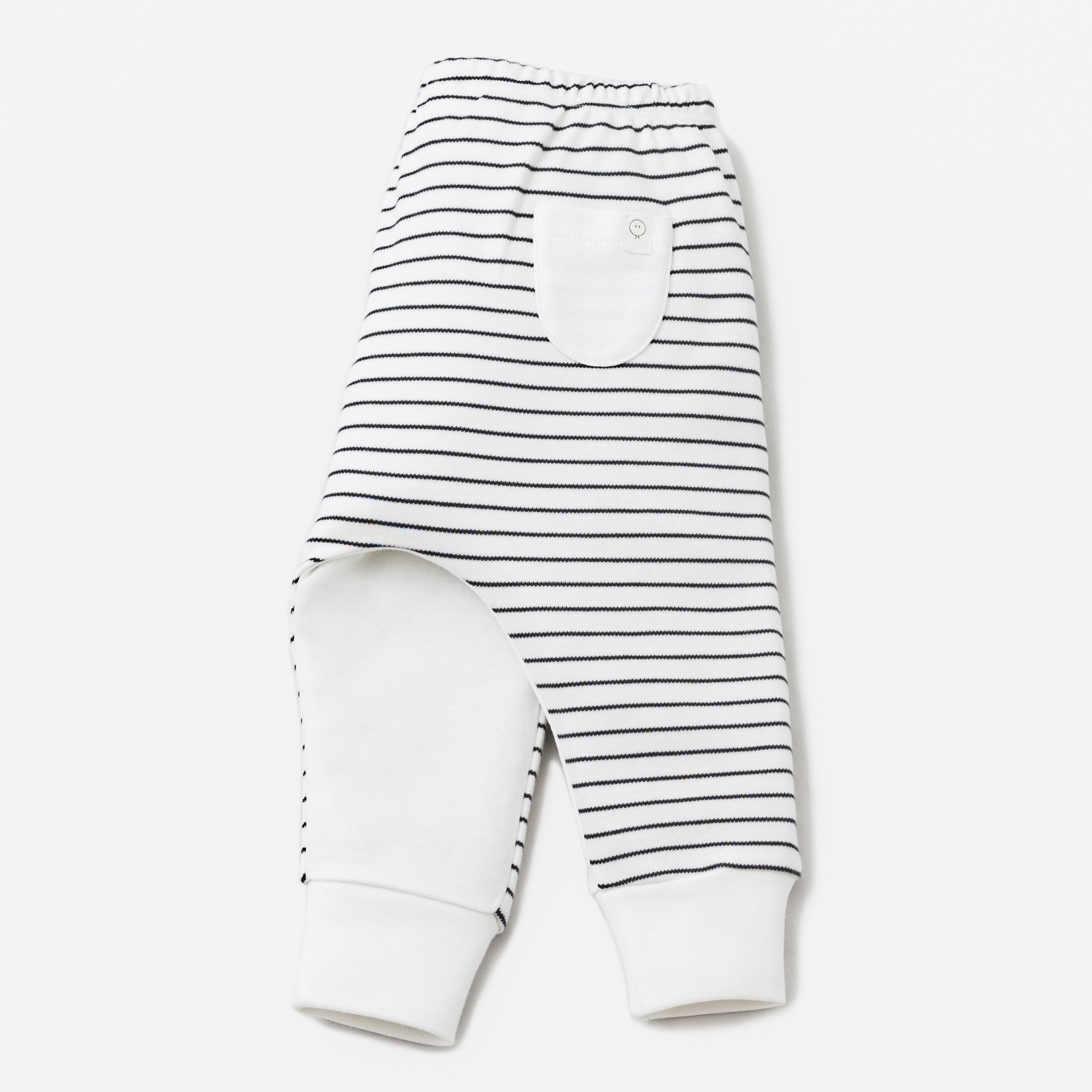 Everyday Joggers - Grey Stripe & White