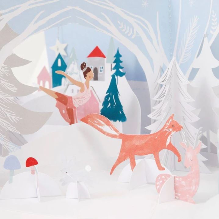 Winter Wonderland Paper Craft Advent Calendar