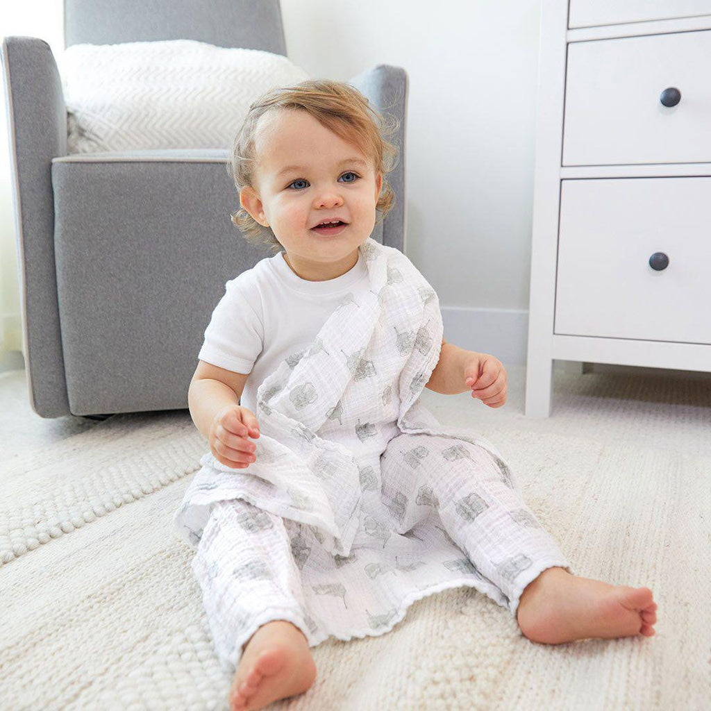 aden + anais Essentials Cotton Muslin Squares - 5 Pack - Natural History