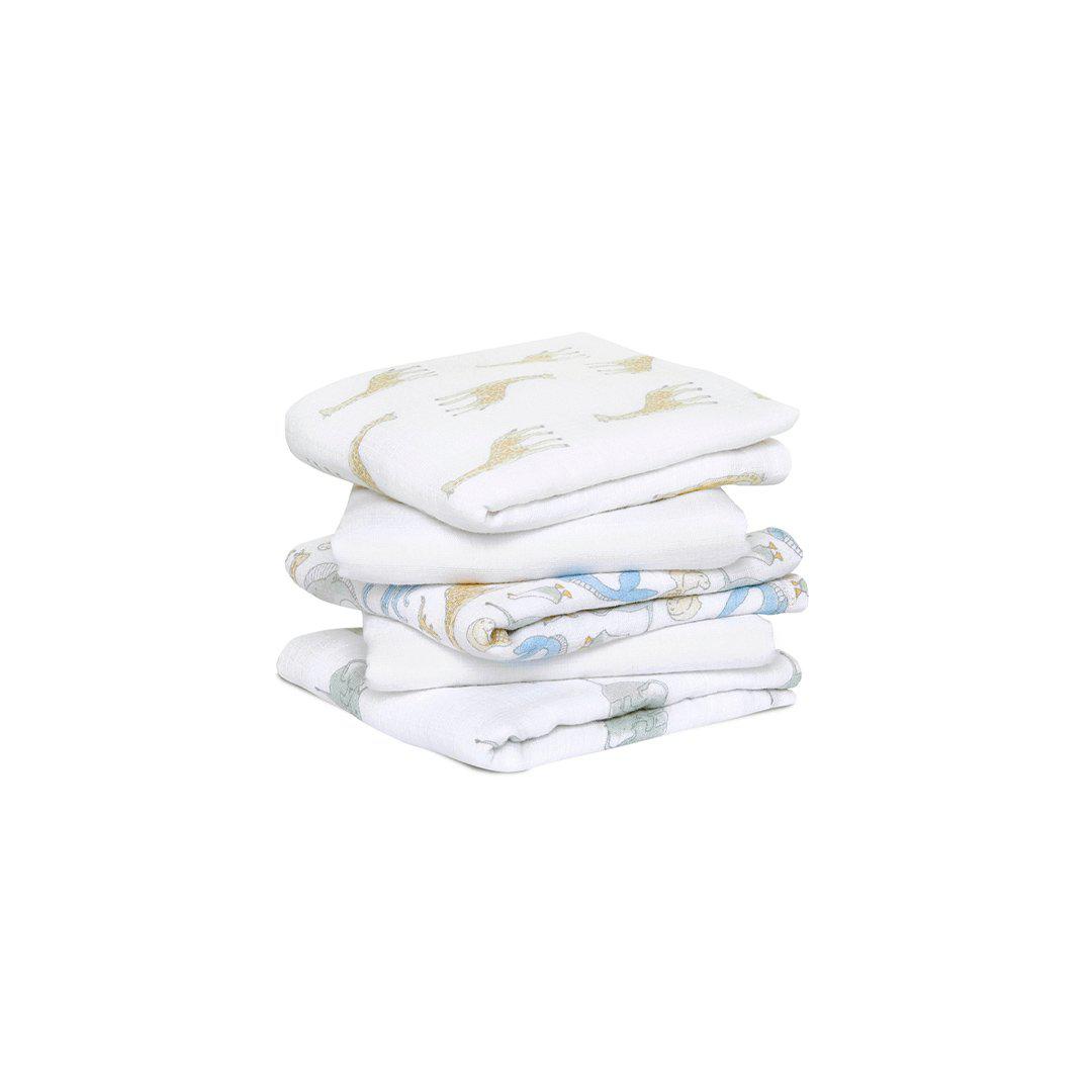 aden + anais Essentials Cotton Muslin Squares - 5 Pack - Natural History