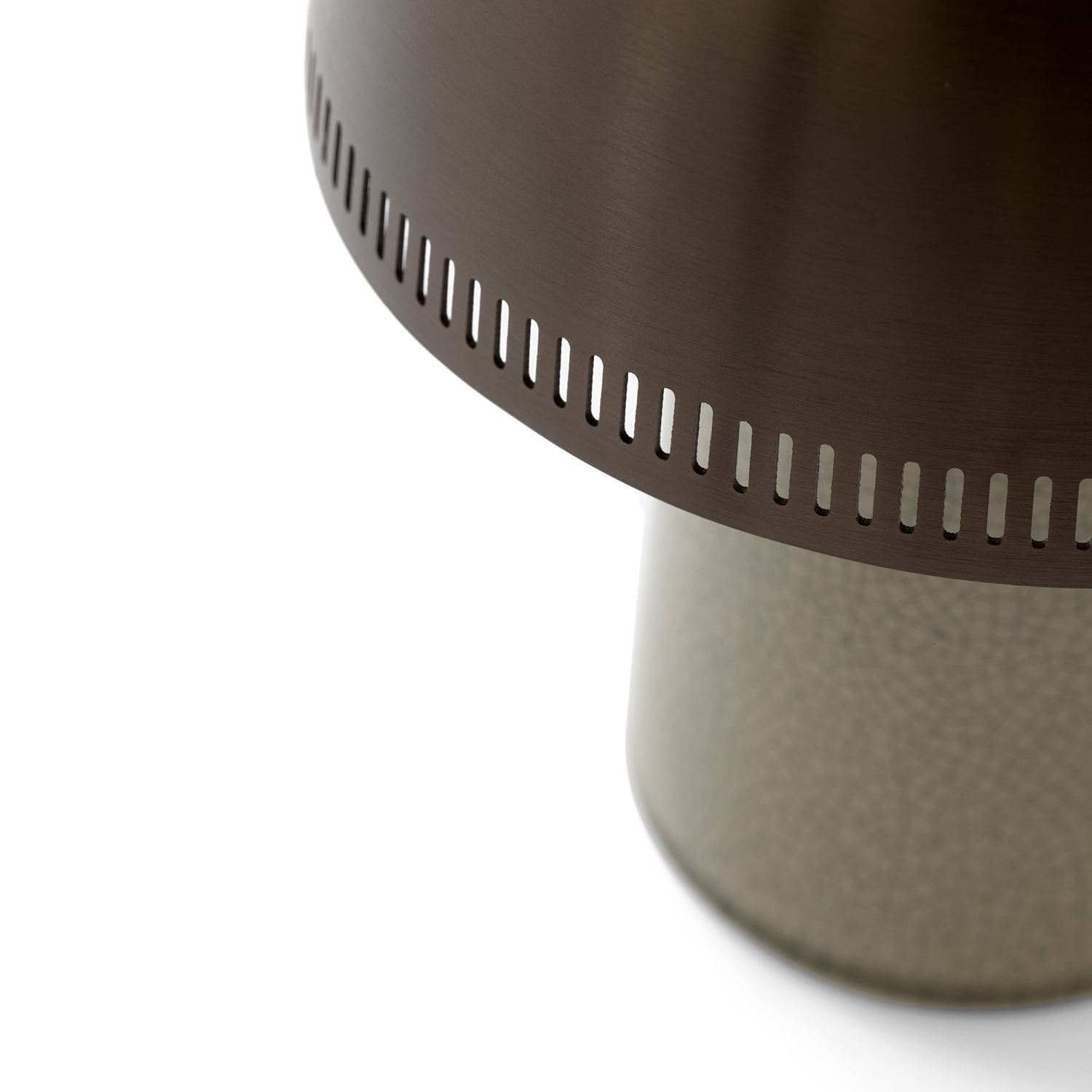 &tradition | raku portable lamp | beige grey + bronzed