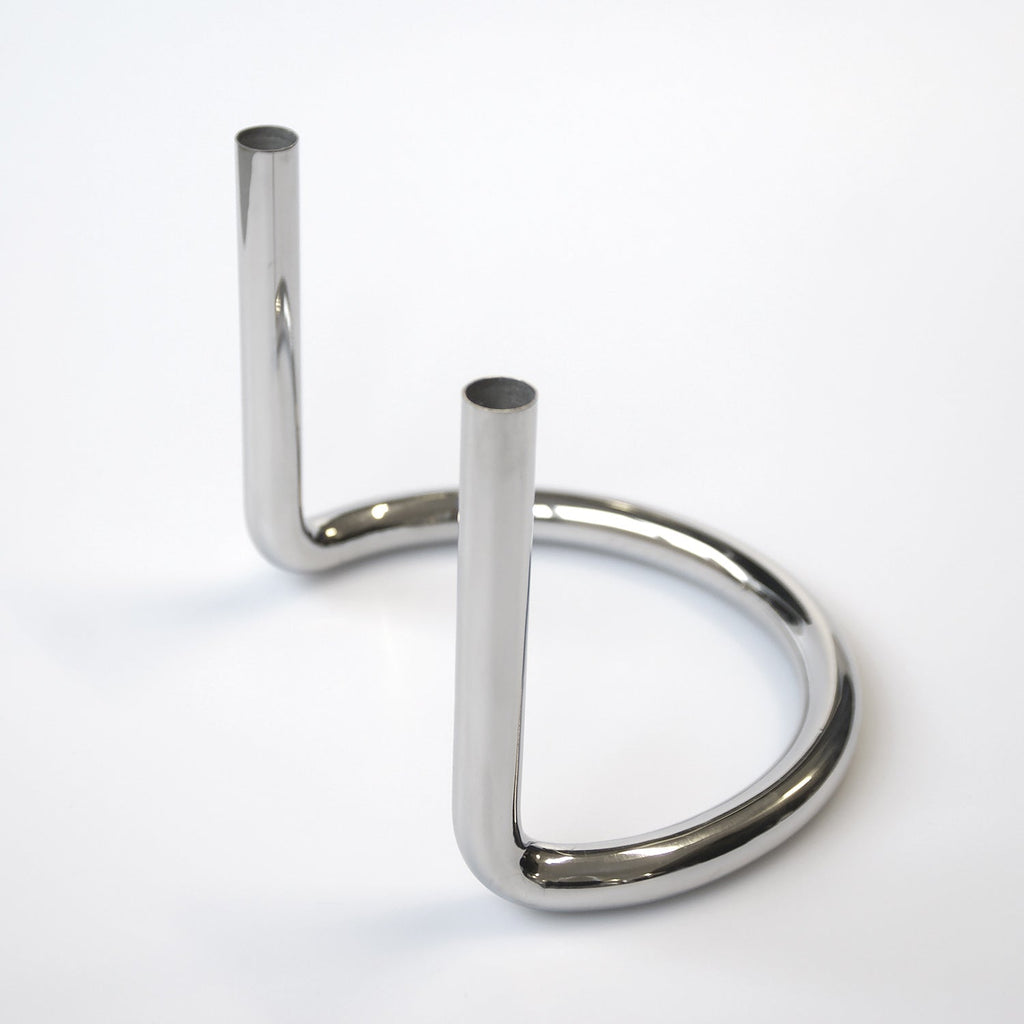 architectmade | gemini candleholder | stainless steel