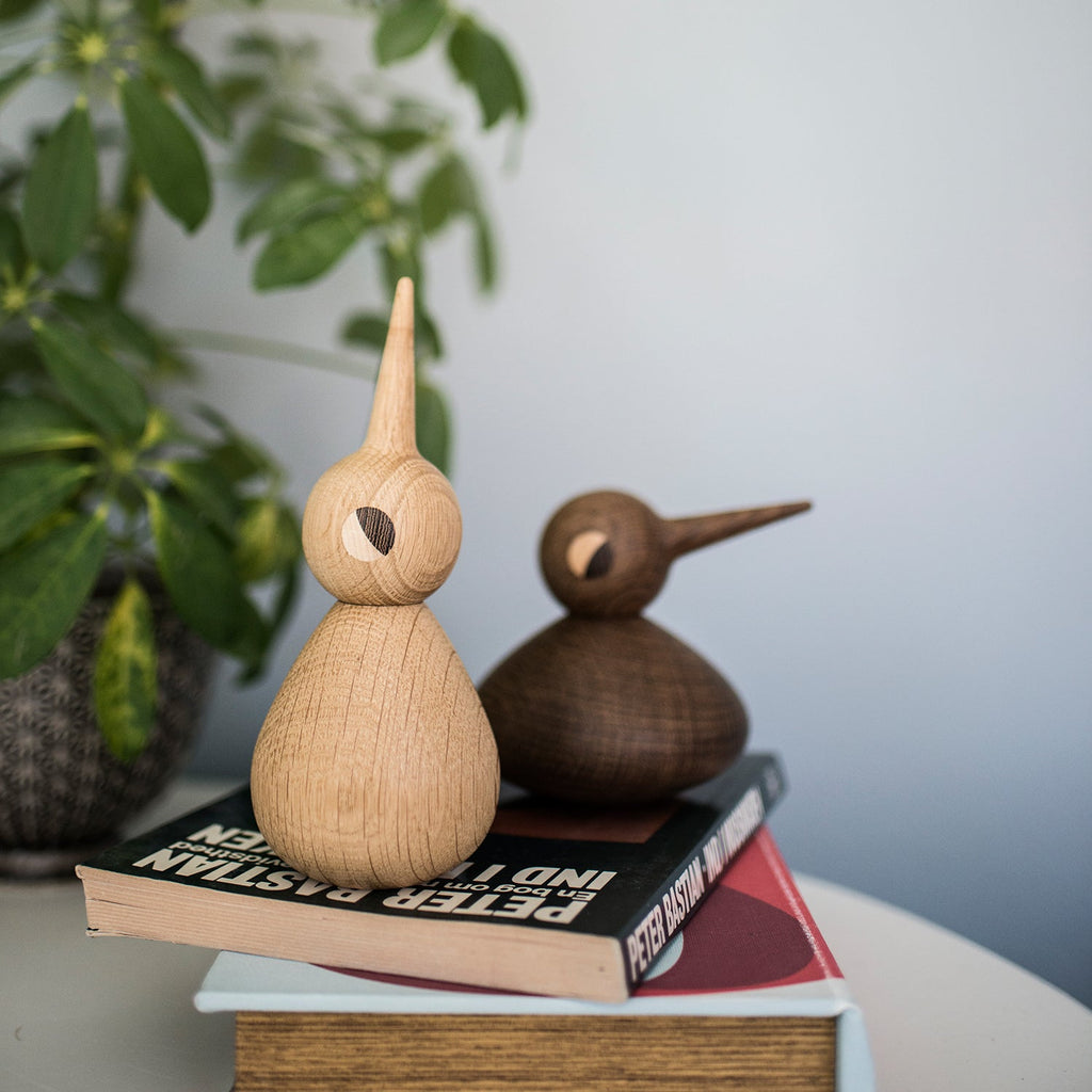 architectmade | wooden bird | chubby smoked oak