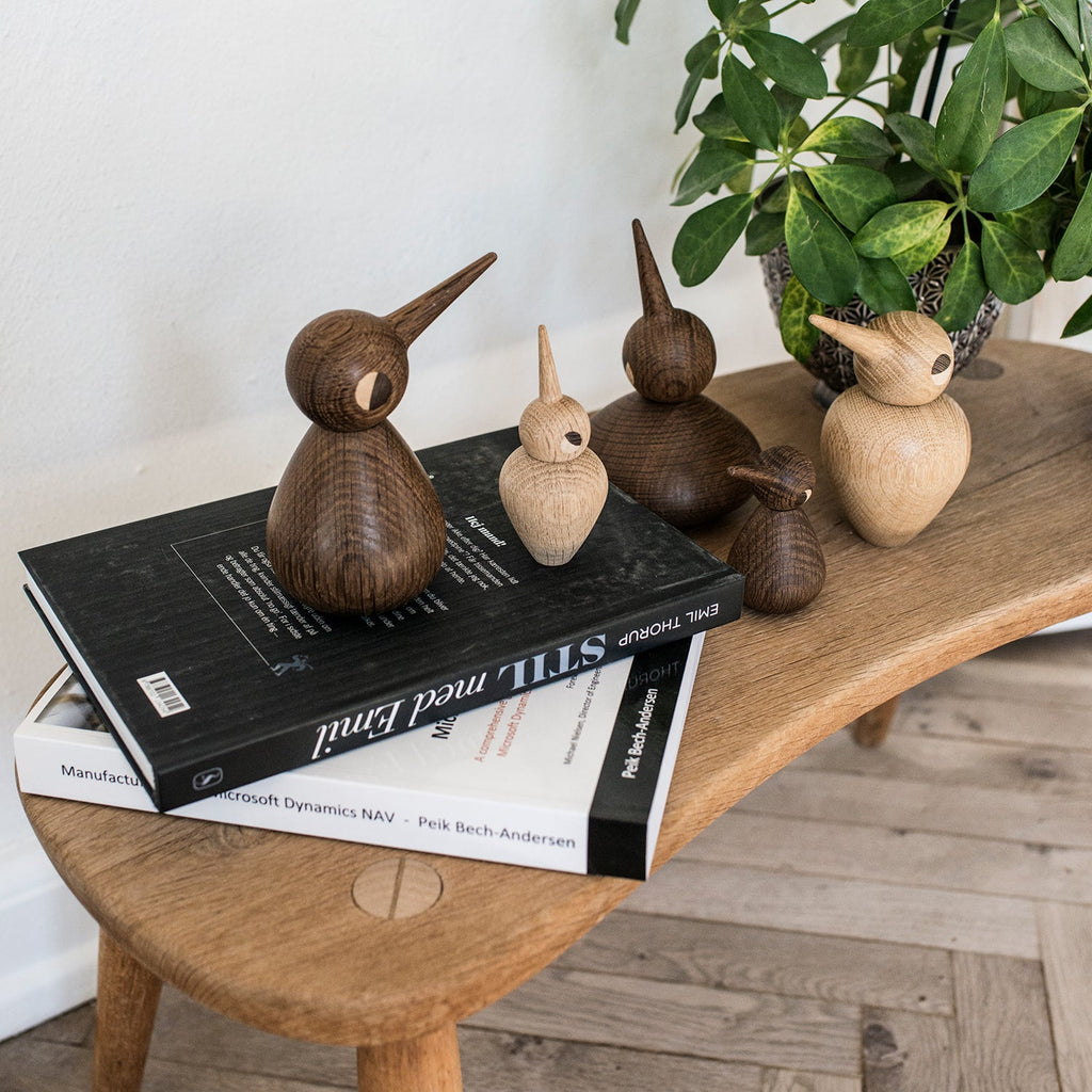 architectmade | wooden bird | chubby smoked oak