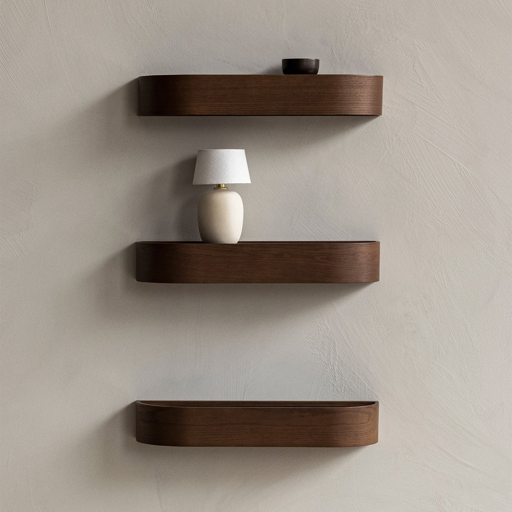 audo copenhagen (menu) | epoch shelf 79cm | dark stained oak