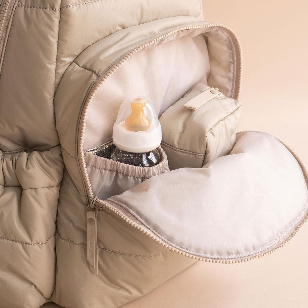 Avery Row Changing Backpack  - Oyster
