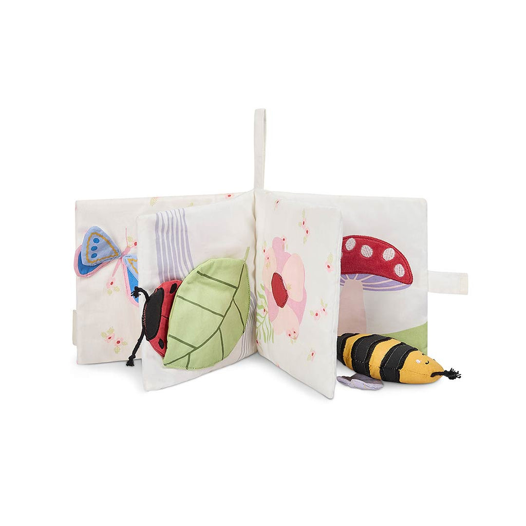 Avery Row Fabric Baby Book - Wildflower Garden