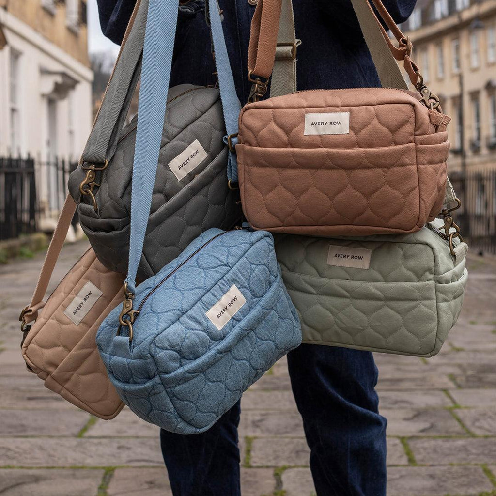 Avery Row Stroller Organiser Bag - Latte