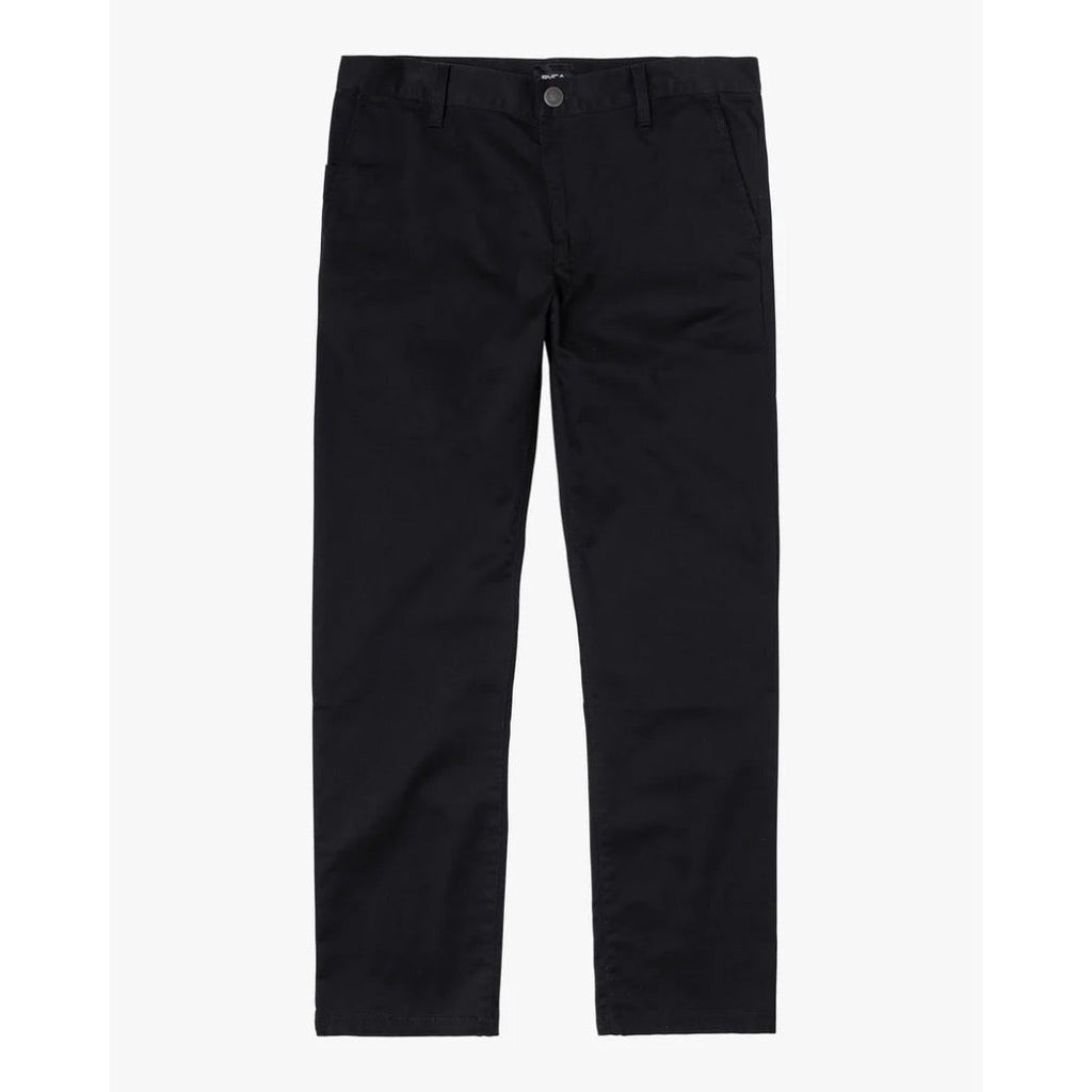 RVCA - WEEKEND STRETCH STRAIGHT FIT PANT | BLACK