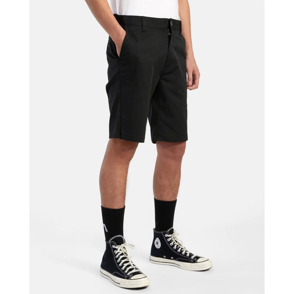 RVCA - WEEKEND STRETCH CHINO SHORT | BLACK