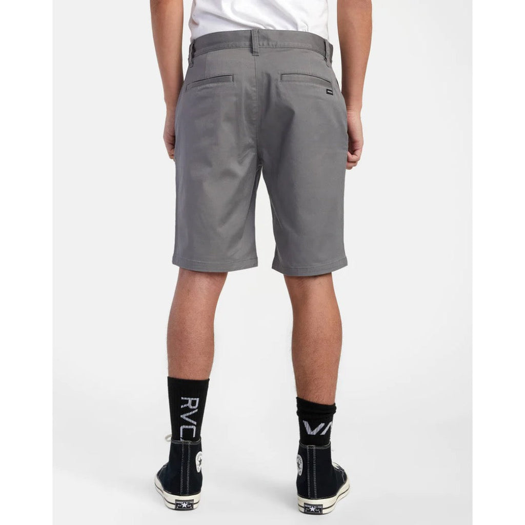 RVCA - WEEKEND STRETCH CHINO SHORT | SMOKE