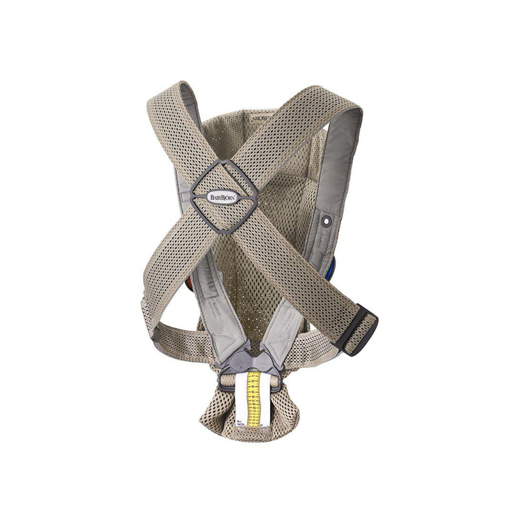 BabyBjörn Baby Carrier Mini - 3D Mesh - Grey Beige