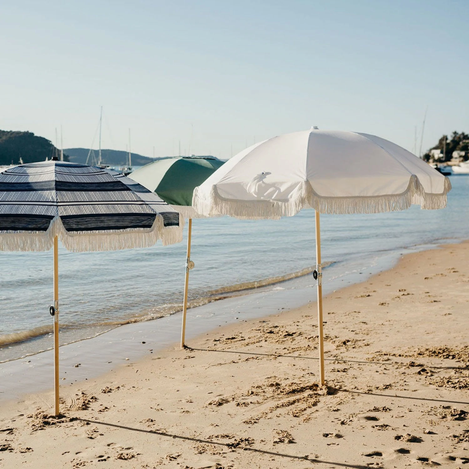basil bangs | premium beach umbrella | salt - LC