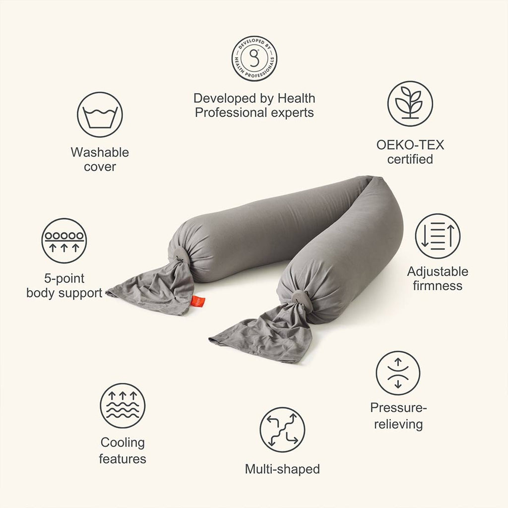 bbhugme Pregnancy Pillow - Stone