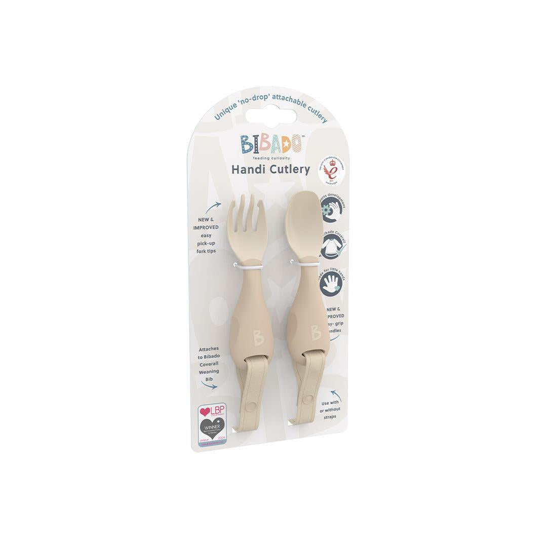 Bibado Handi No Drop Baby Cutlery - Fawn