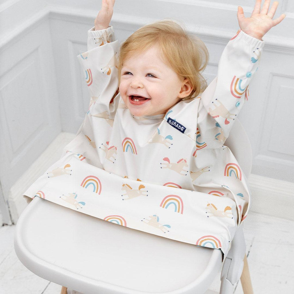 Bibado Long Sleeve Coverall Weaning Bib - Fairytale Foodies