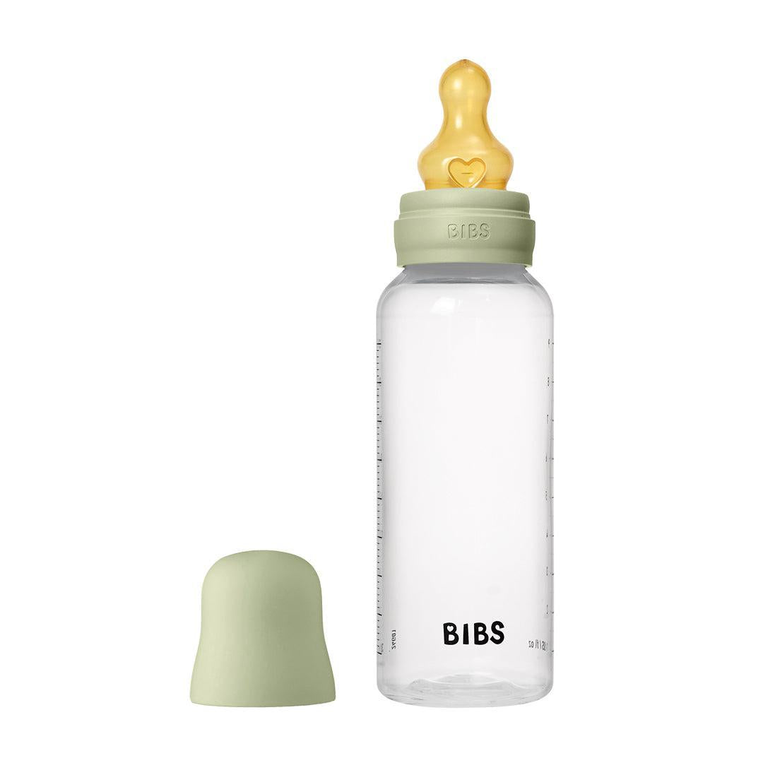 BIBS Medium Flow Baby Bottle Latex 1 Pack - Sage