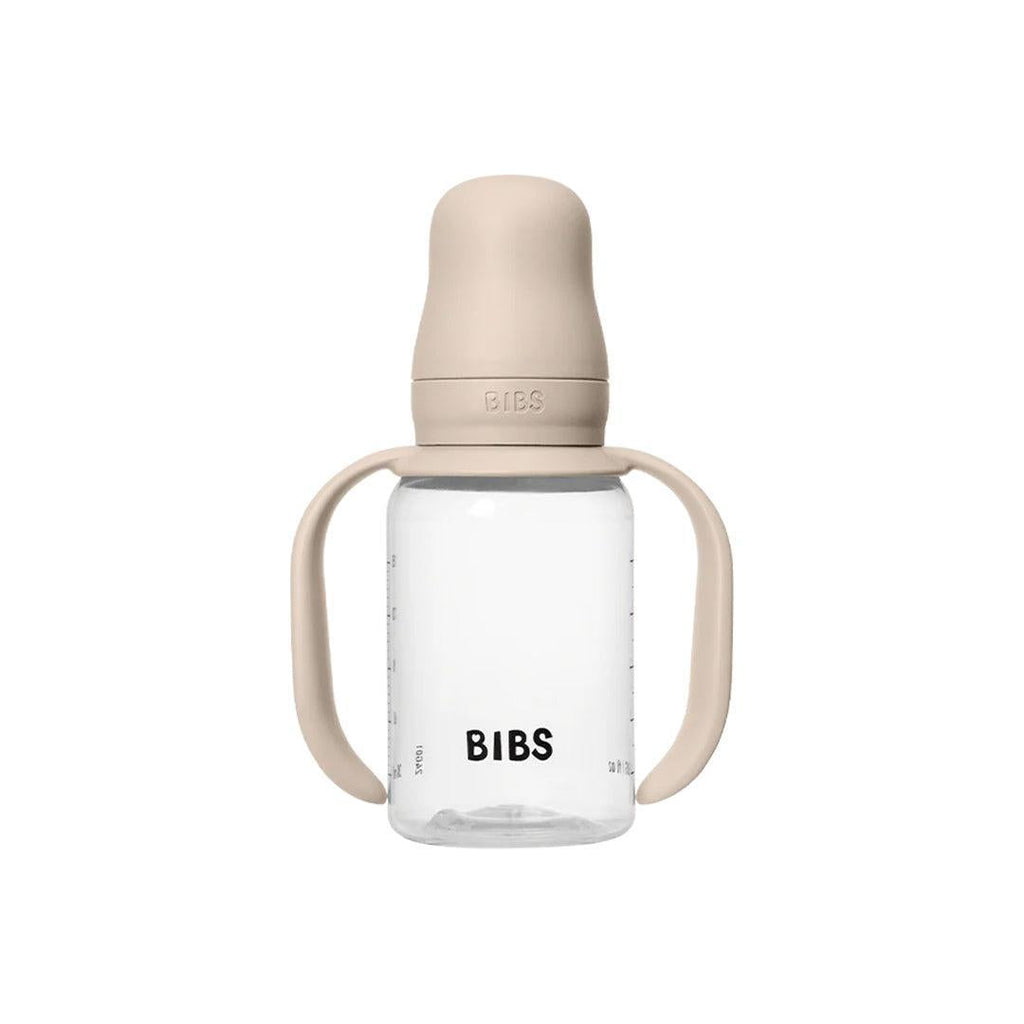 BIBS World Baby Sippy Bottle Spout Silicone 1 Pack 150ml - Blush