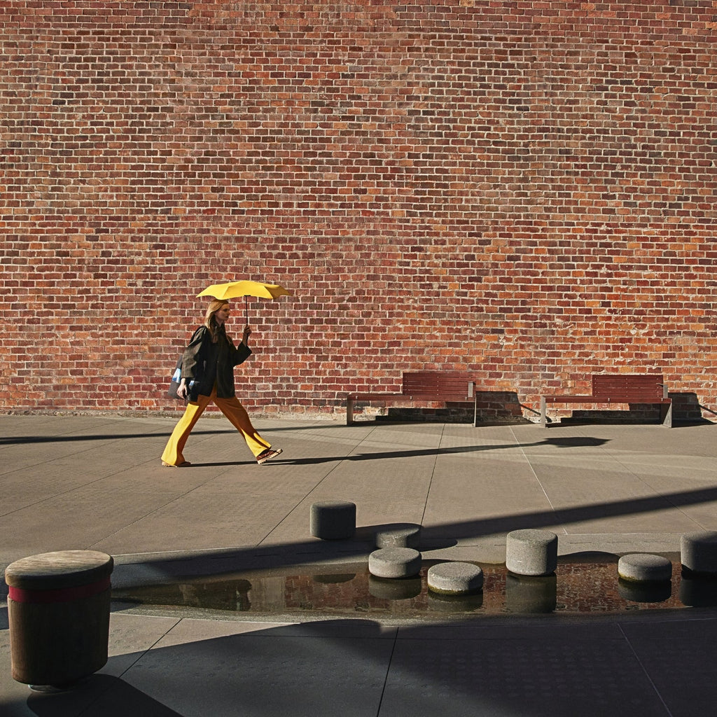 blunt | neo mini umbrella | citrus yellow
