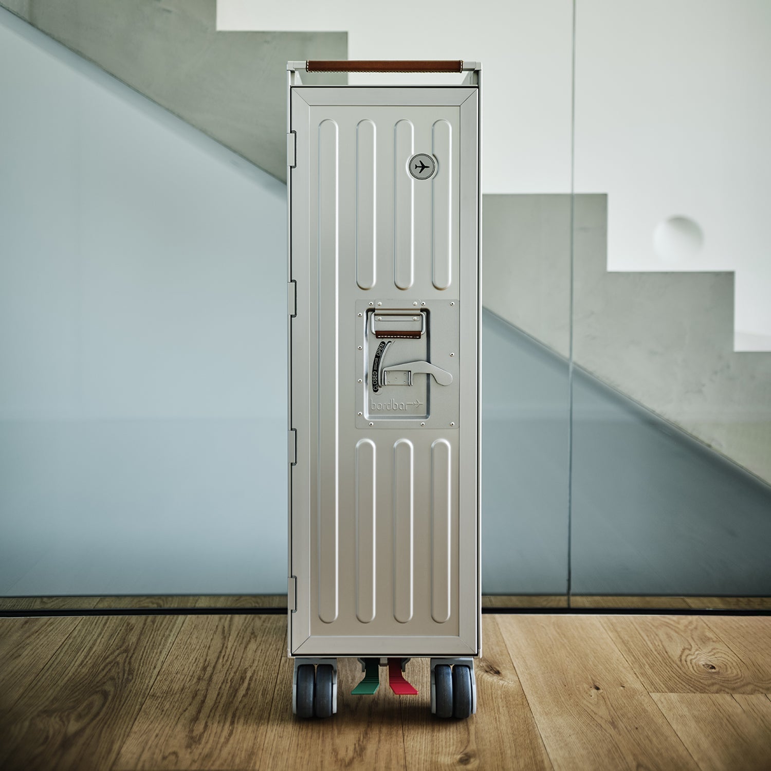 bordbar | voyager trolley | OUTER TROLLEY ONLY - aluminium