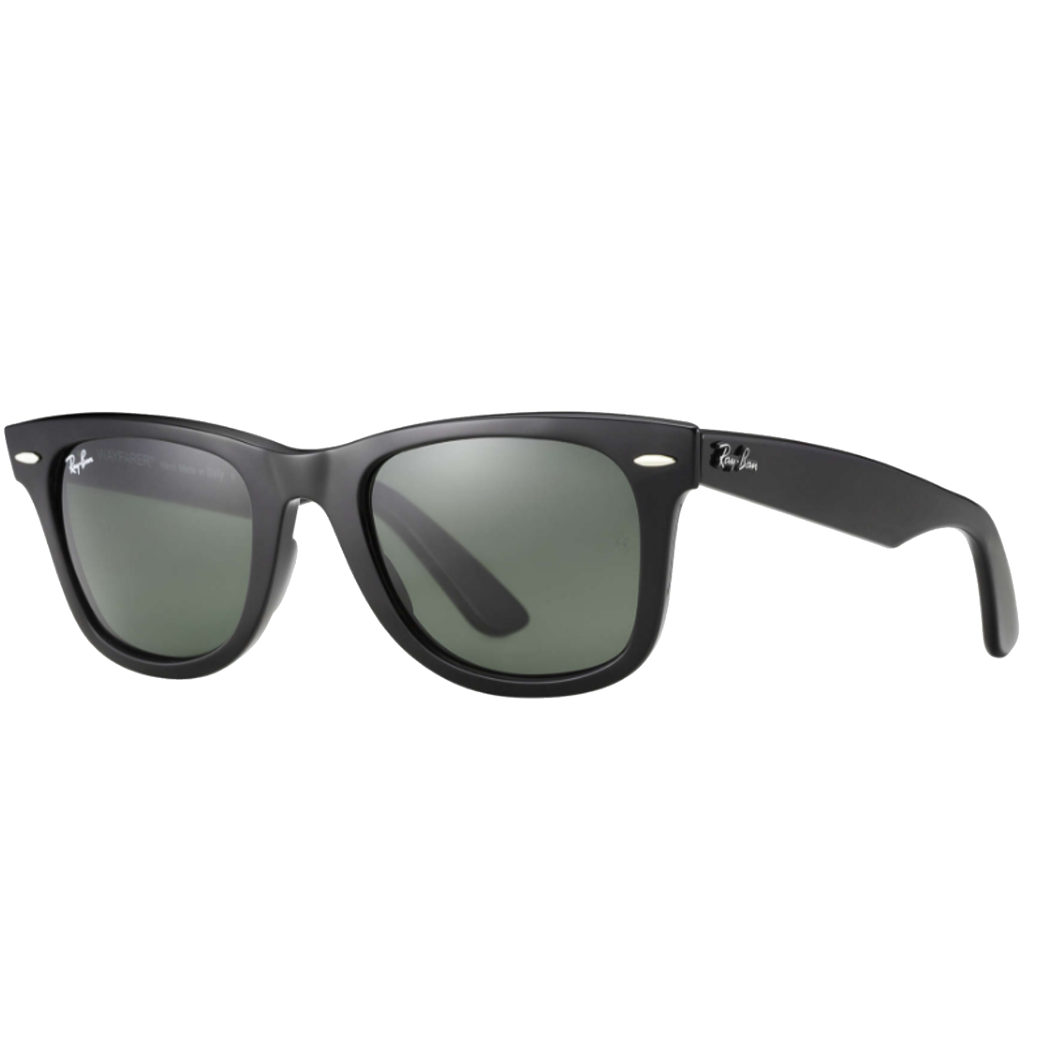 RAYBAN - CLASSIC WAYFARER | Black w/ Green