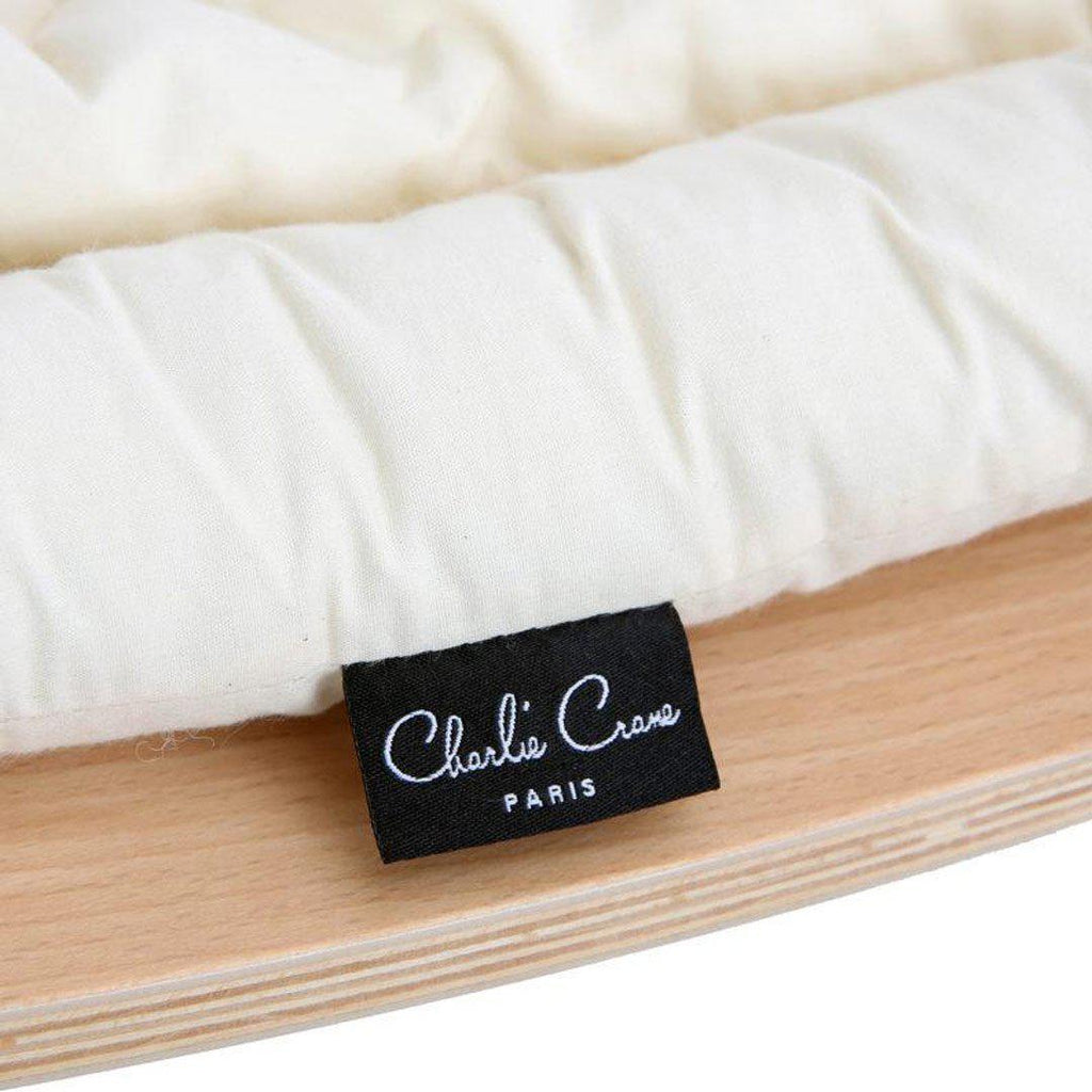 Charlie Crane LEVO Baby Rocker Cushion - Organic Cream
