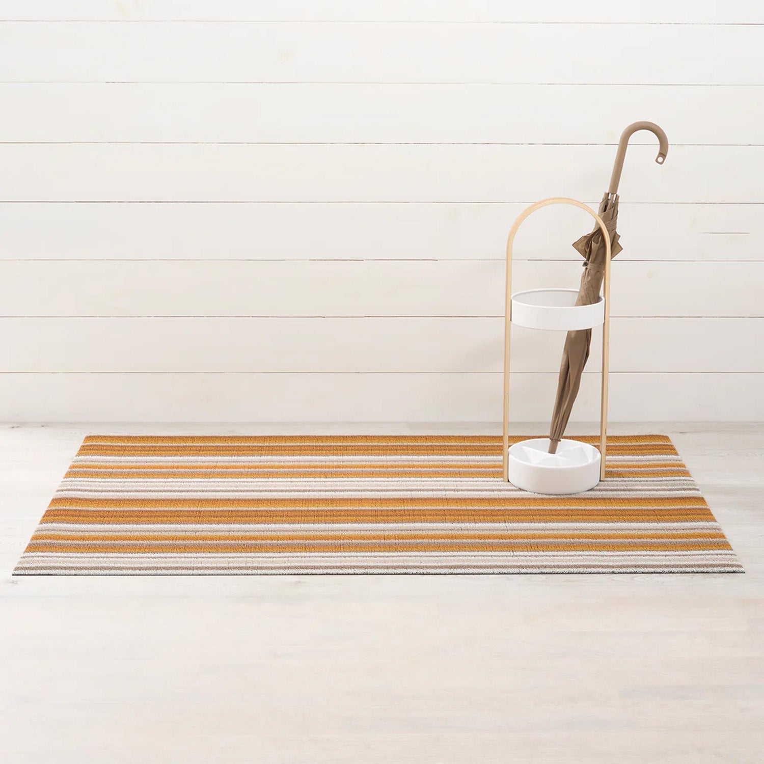 chilewich | shag big mat 91x152cm (36x60") | horizon stripe desert